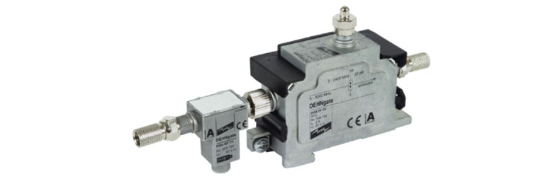 Descargador combinado contra rayos y sobretensiones DEHNgate DGA GFF TV, referencia 909705.