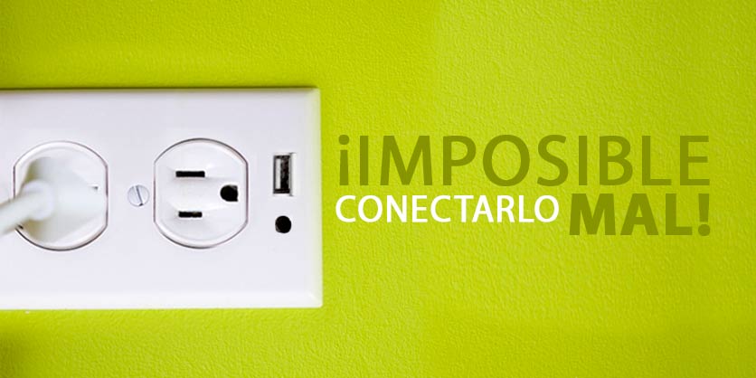 Los conectores de audio 3.5 mm y USB son ejemplos de diseño defensivo siguiendo los principios de la Ley de Murphy