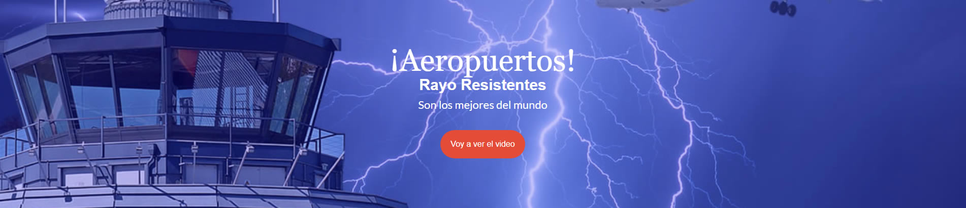 aeropuertos rayo resistentes