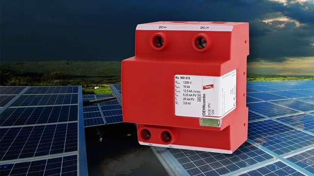 dps fotovoltaica DPS para protección de paneles solares
